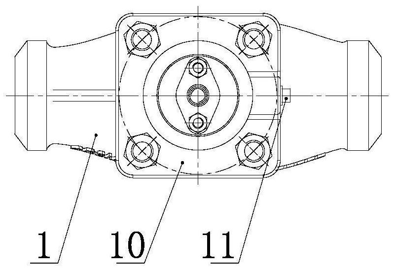 Low-temperature regulating valve for isolating pipeline