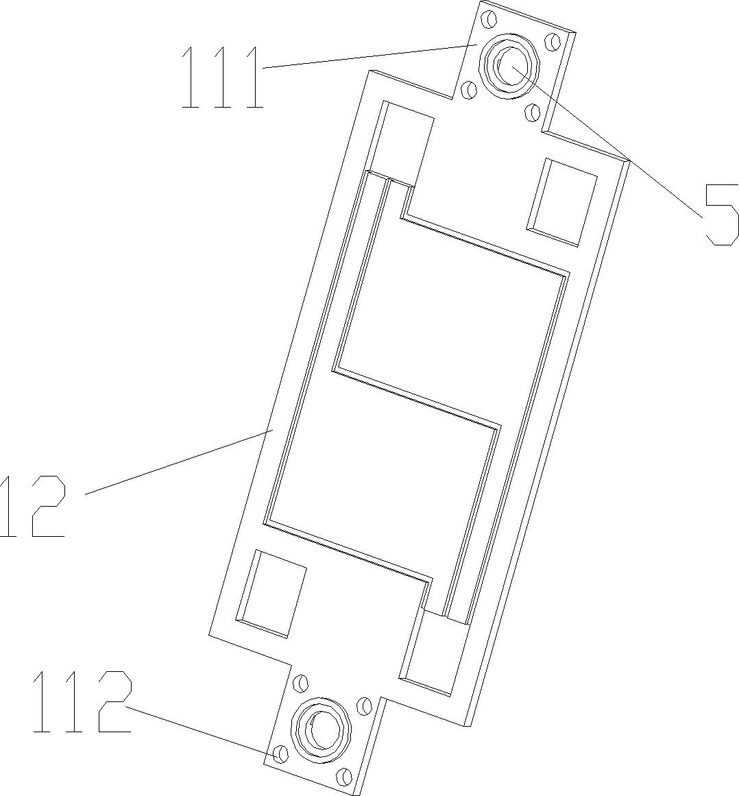 Fuel cell stack capable of being started at low temperature and operated at high temperature