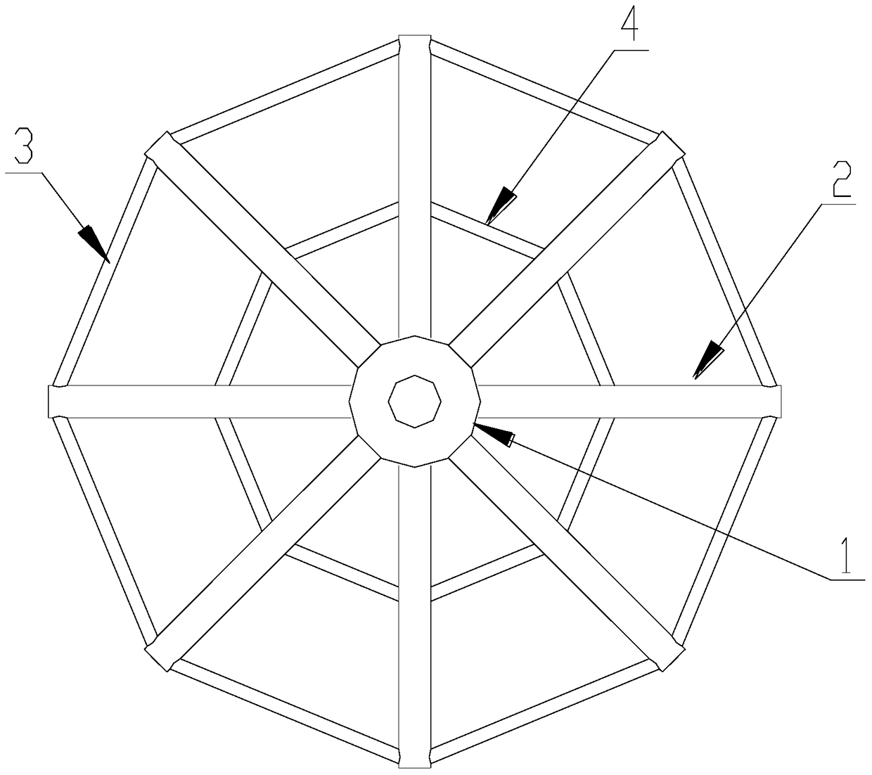 Offshore wind tower and its base