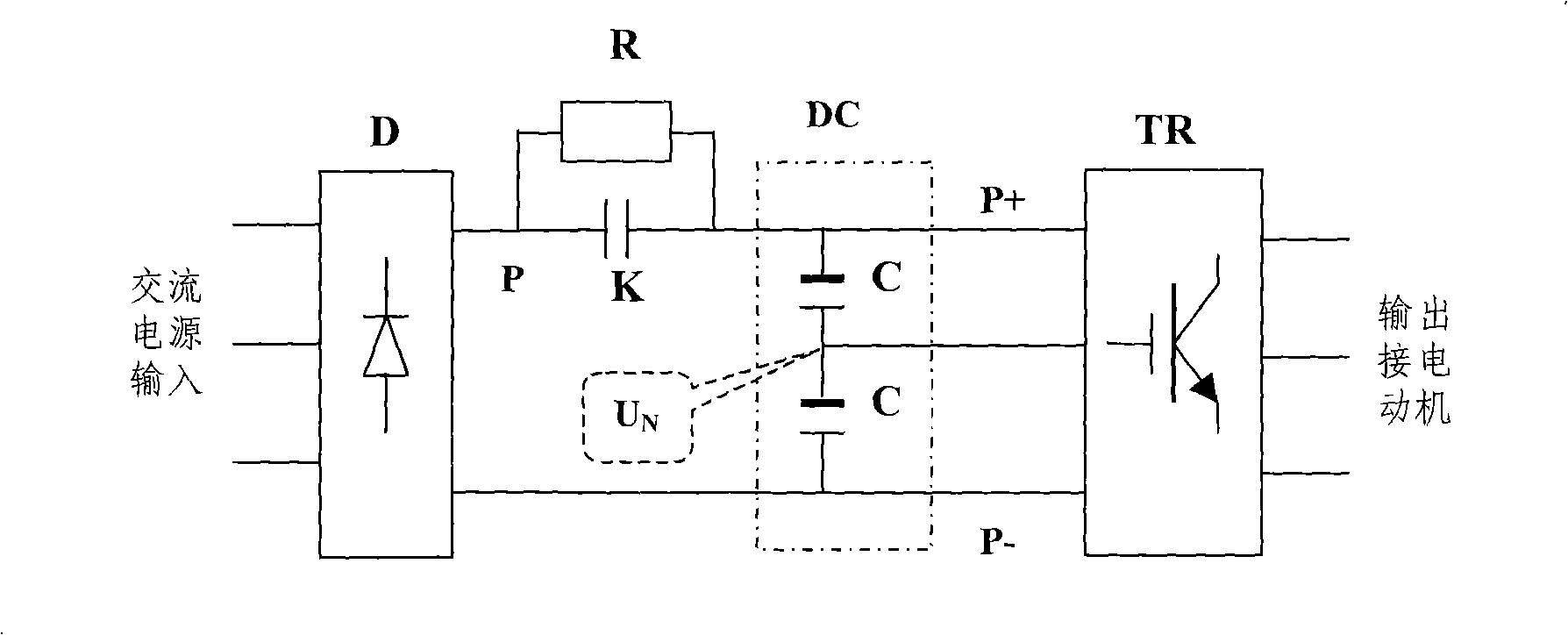 Method for maintaining operation of coal supply machine frequency transformer when switching instantly electric power of