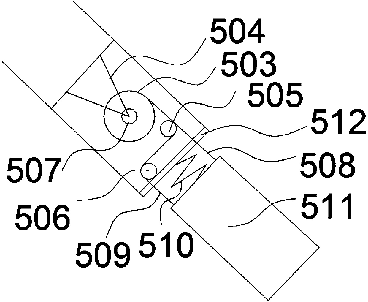 Cut-off valve for natural gas wellhead