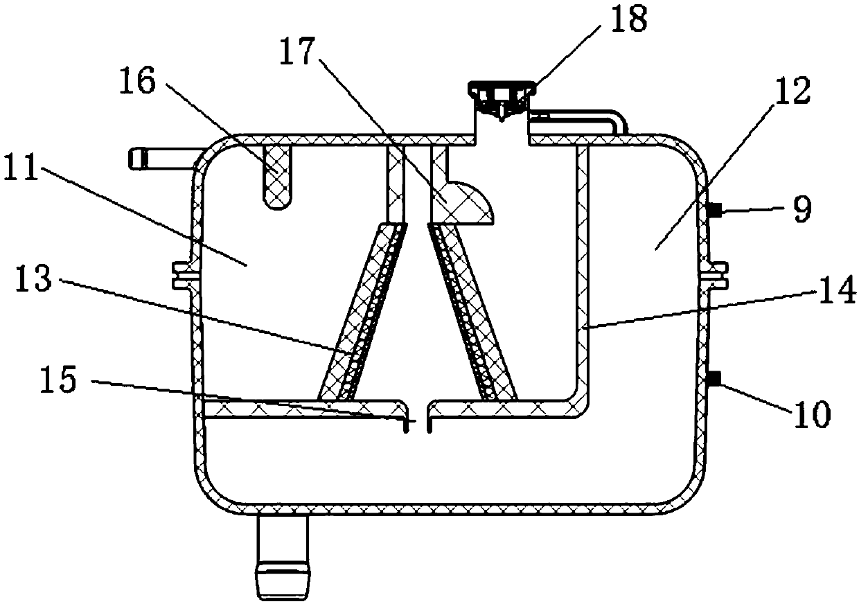 An expansion kettle and its processing method