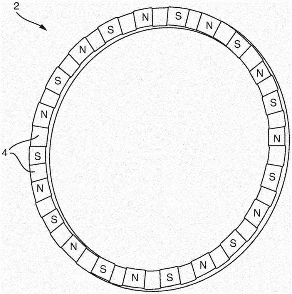 Magnetic Sensing Loop for Rotor Position Sensing System of Rectifier Motor