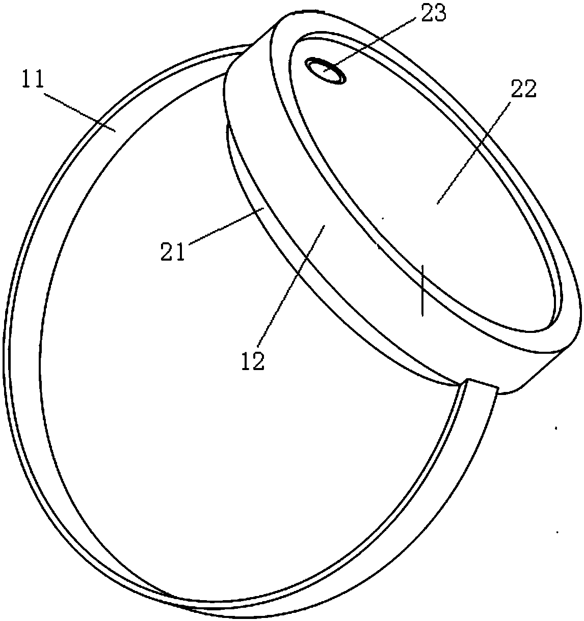 Wearable mouse brain stimulation ultrasonic transducer