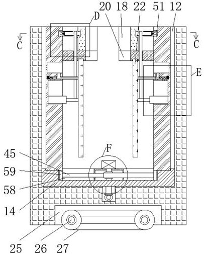 Automatic white paint spraying device for trunk surfaces