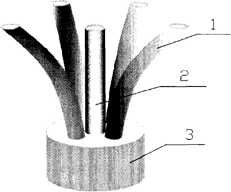 Method for embedding ground heat exchanger of ground source heat pump by high-pressure jet grouting