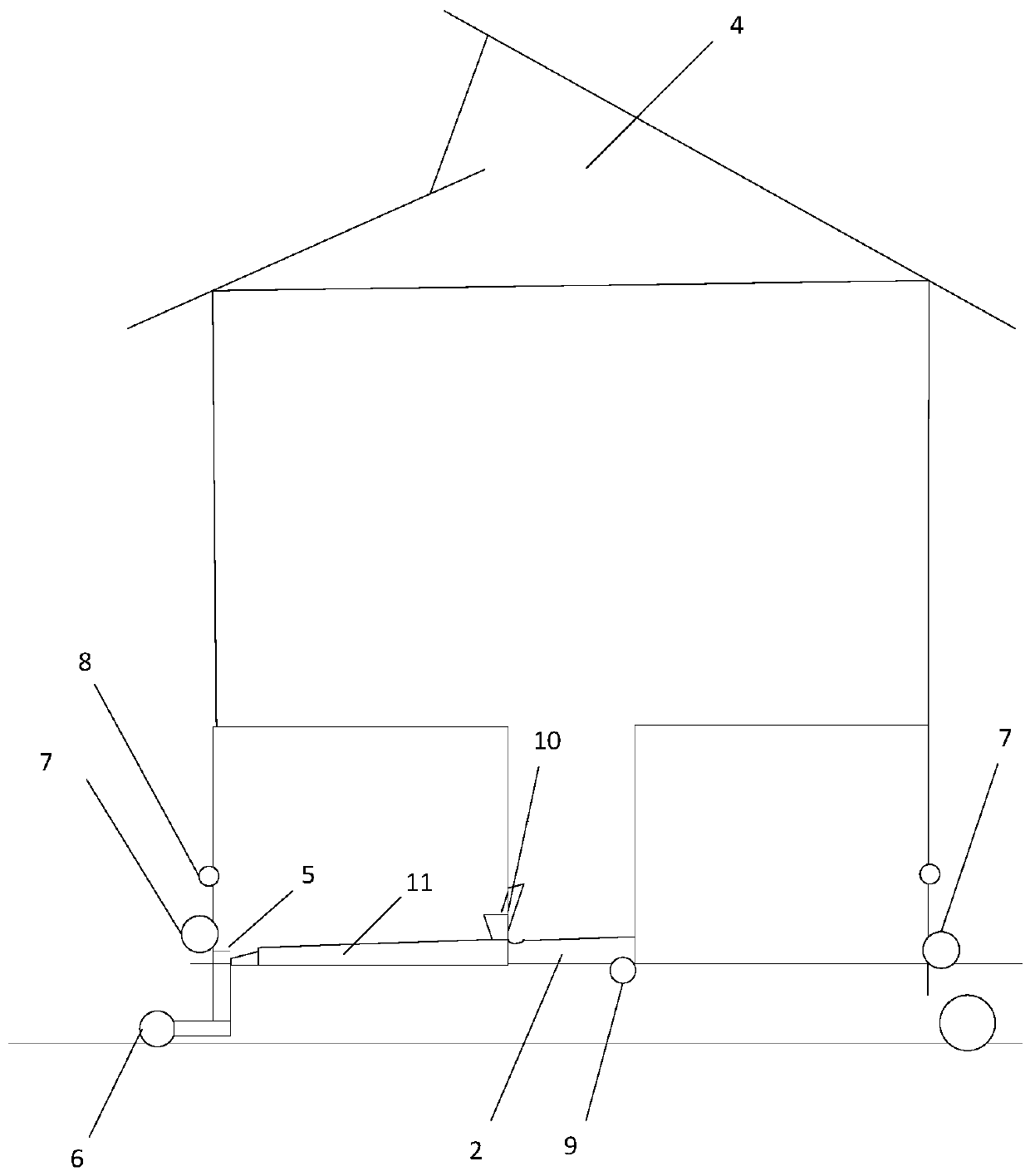 A standard pig house