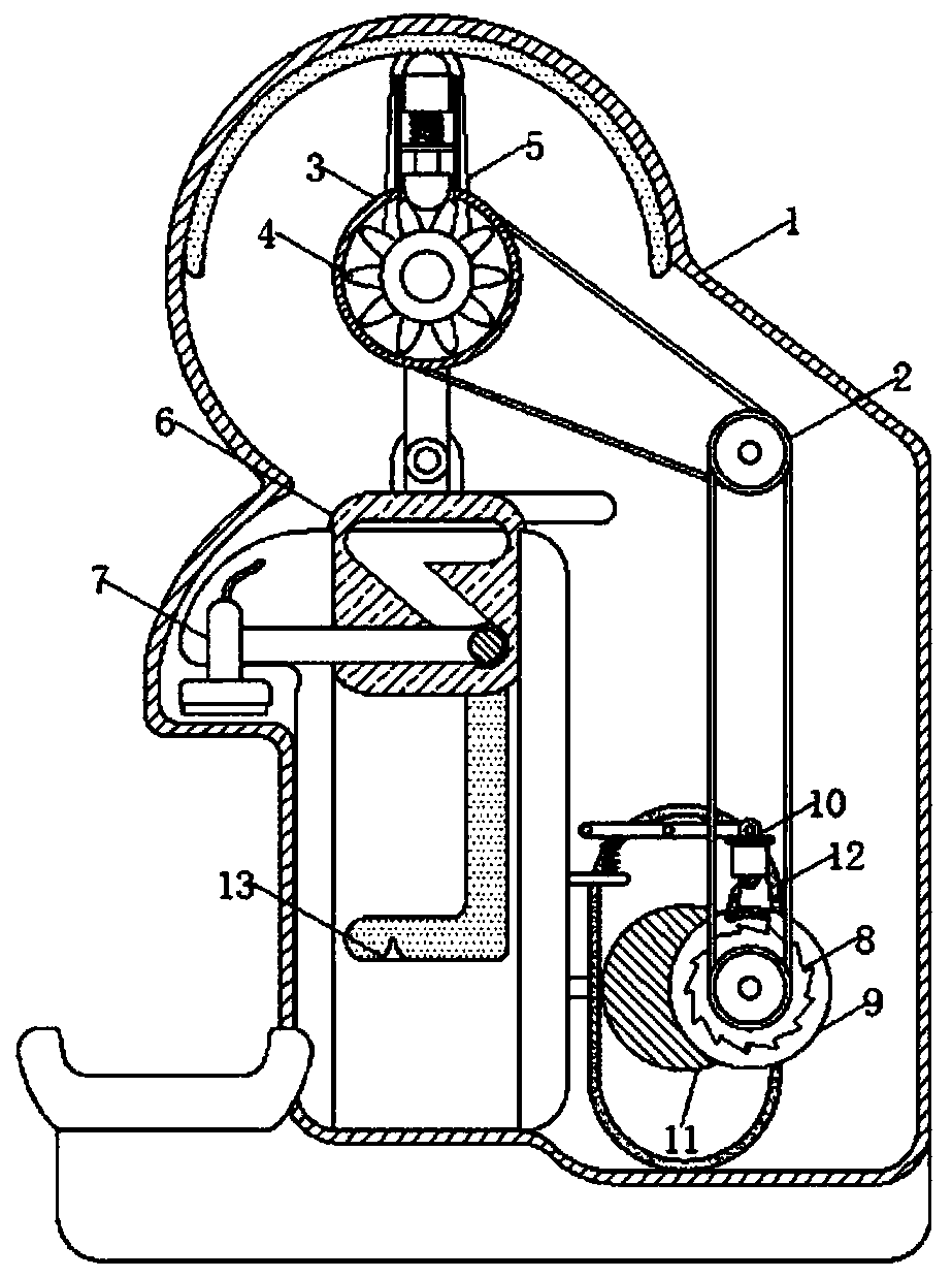 Wound cleaning device for neurosurgery nursing