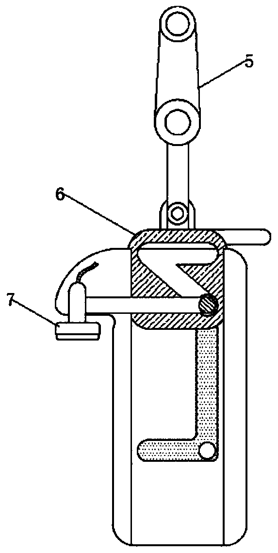 Wound cleaning device for neurosurgery nursing