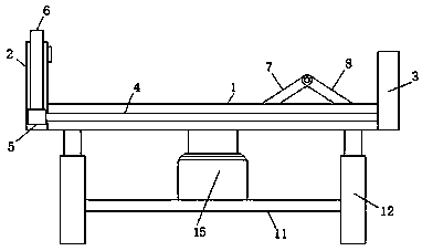 Comprehensive rehabilitation nursing bed for paralytic patient