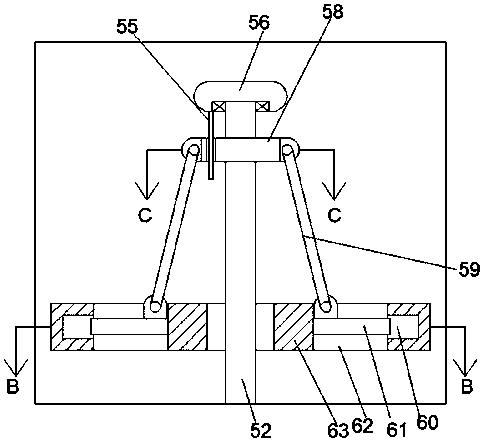 Rapid drying and recycling device for liquid dung