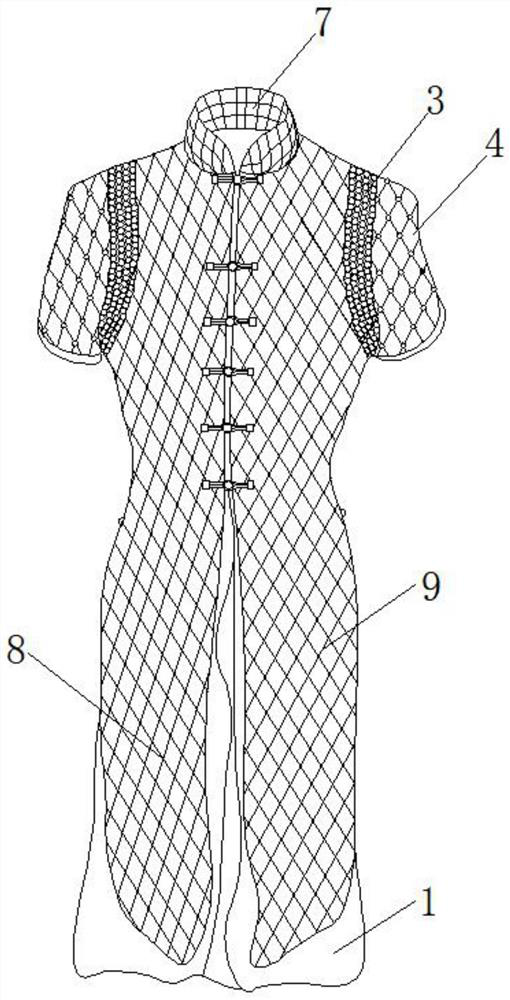 Composite material clothes and manufacturing method thereof