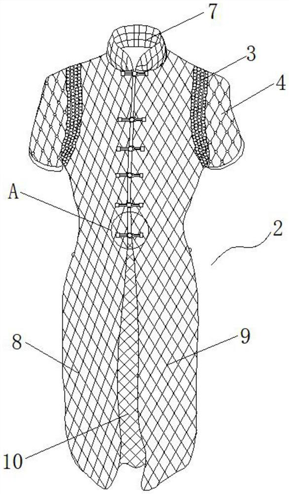 Composite material clothes and manufacturing method thereof