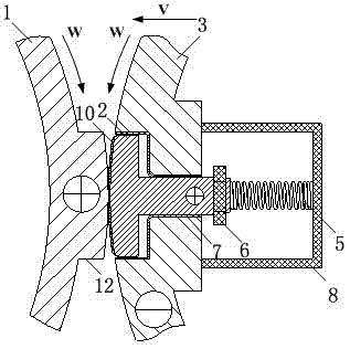 Electrolytic machining of bipolar electrode with boss structure on the surface of rotary body and its electrolytic machining method