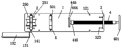 Energy-saving plate machining device