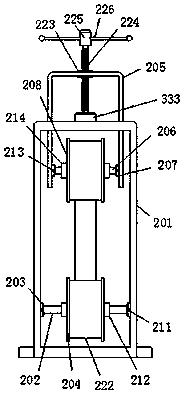 Energy-saving plate machining device