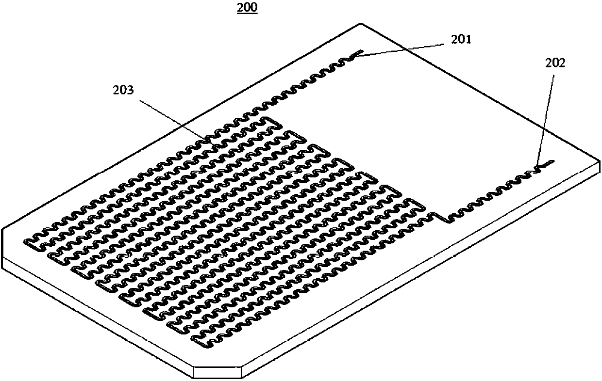 Micro-mixing chip and micro-channel reaction system