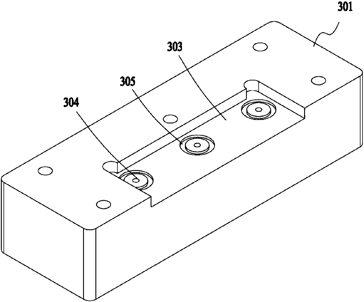 Micro-mixing chip and micro-channel reaction system