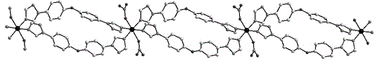 Oxygen ether dual-triazole copper complex capable of catalyzing p-fluorophenylboronic acid and preparation method of oxygen ether dual-triazole copper complex