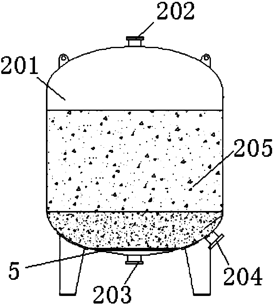 A temporary treatment sewage purification system and sewage purification method