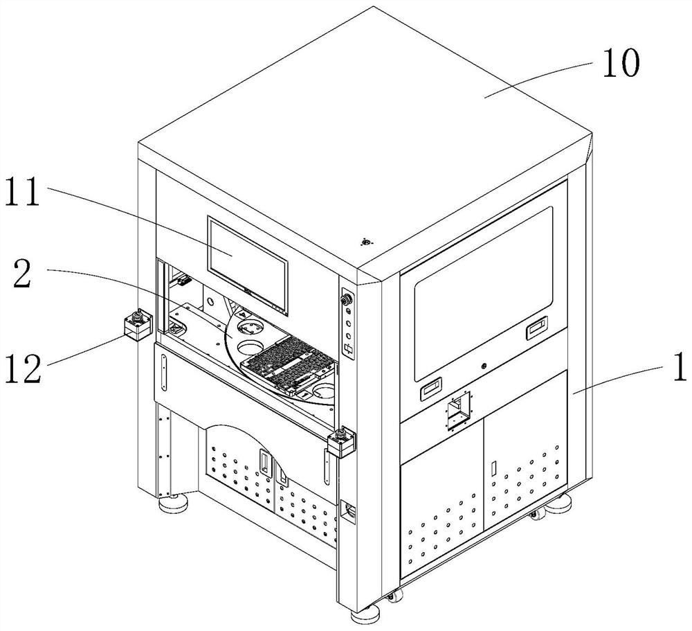 Automatic keyboard laminating equipment