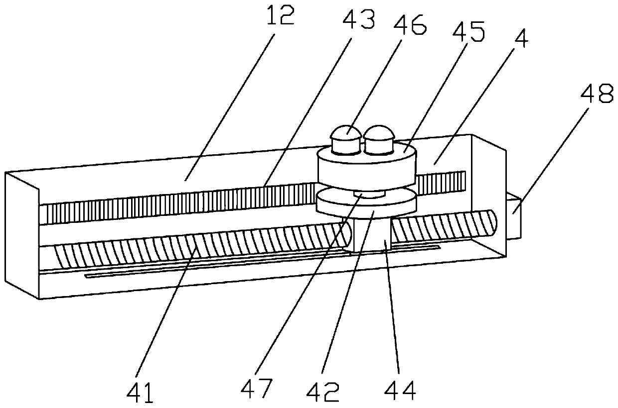 Upper limb nursing exercise device after radiotherapy