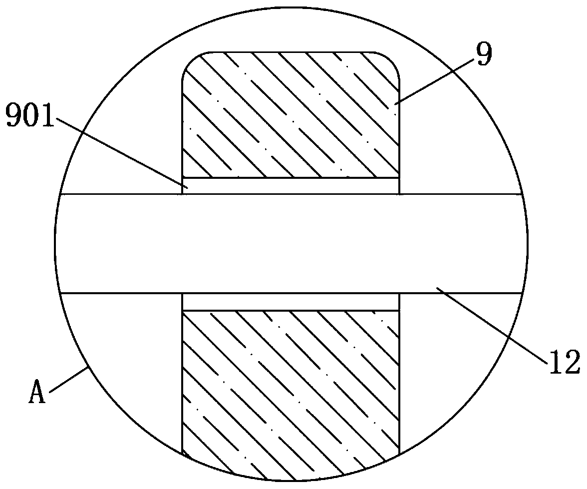 Vibration isolation bracket of nuclear power station