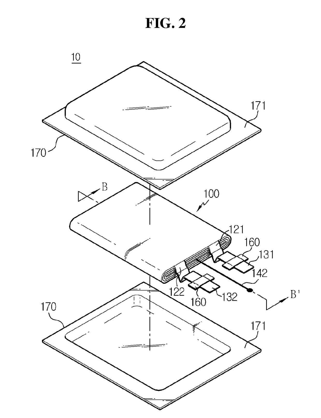 Secondary battery, and secondary battery module and secondary battery pack comprising the same