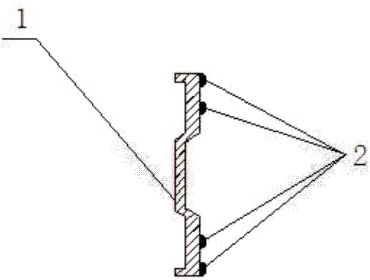 Laying method for waterproof plates in tunnel