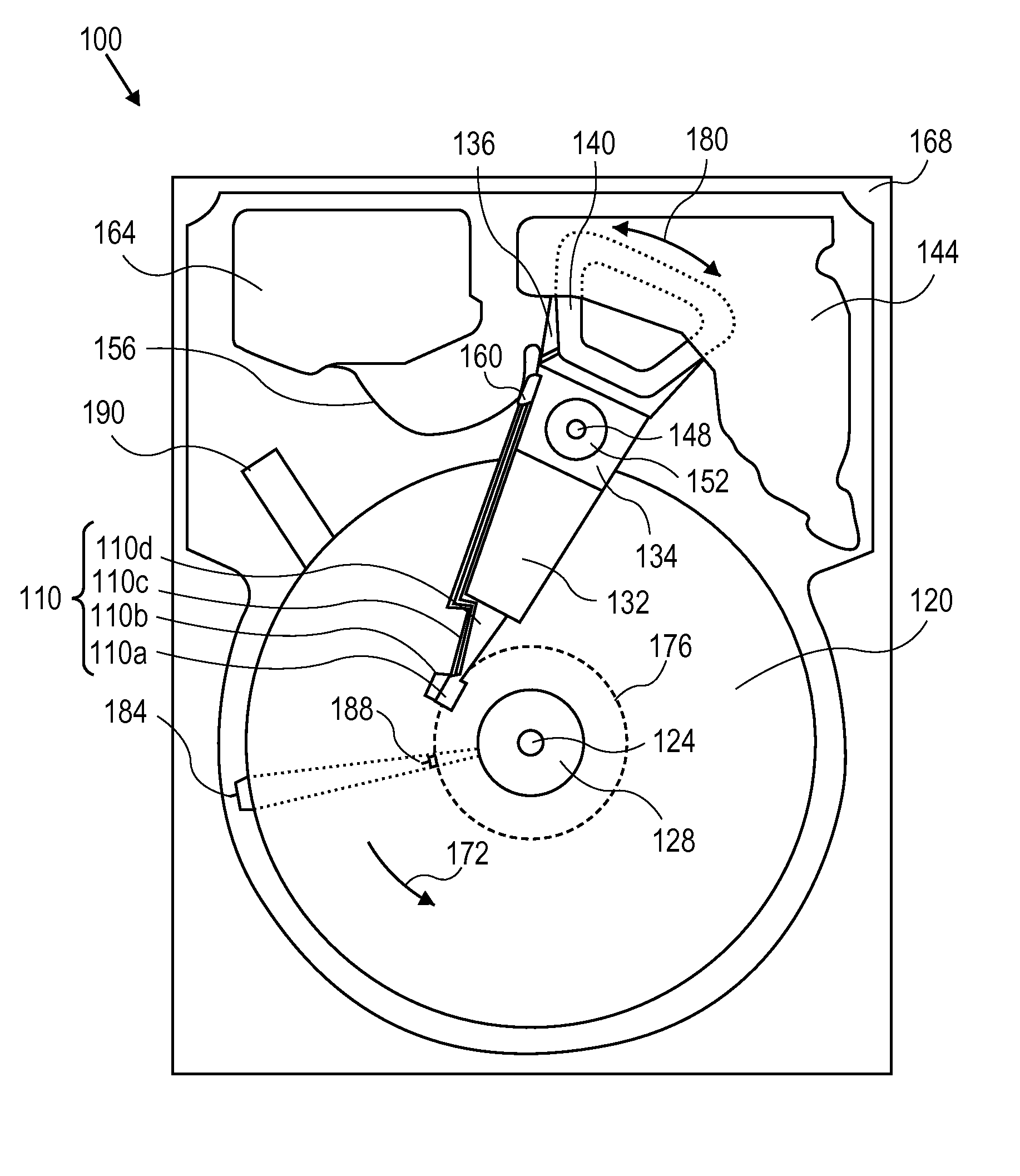 Using an atmospheric pressure sensor in a hard-disk drive (HDD)