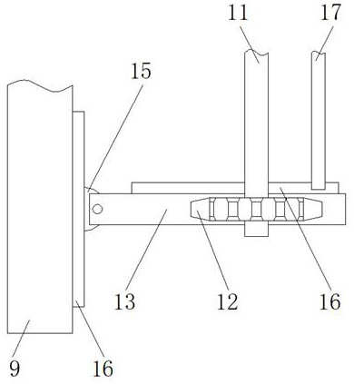 Efficient laying device for building construction