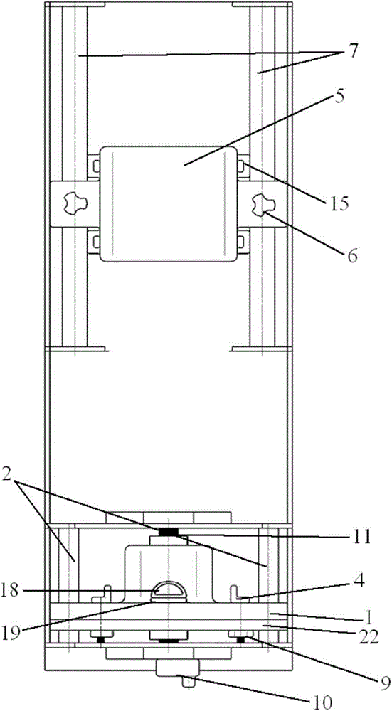 An ankle immobilization device with adjustable posture and loading