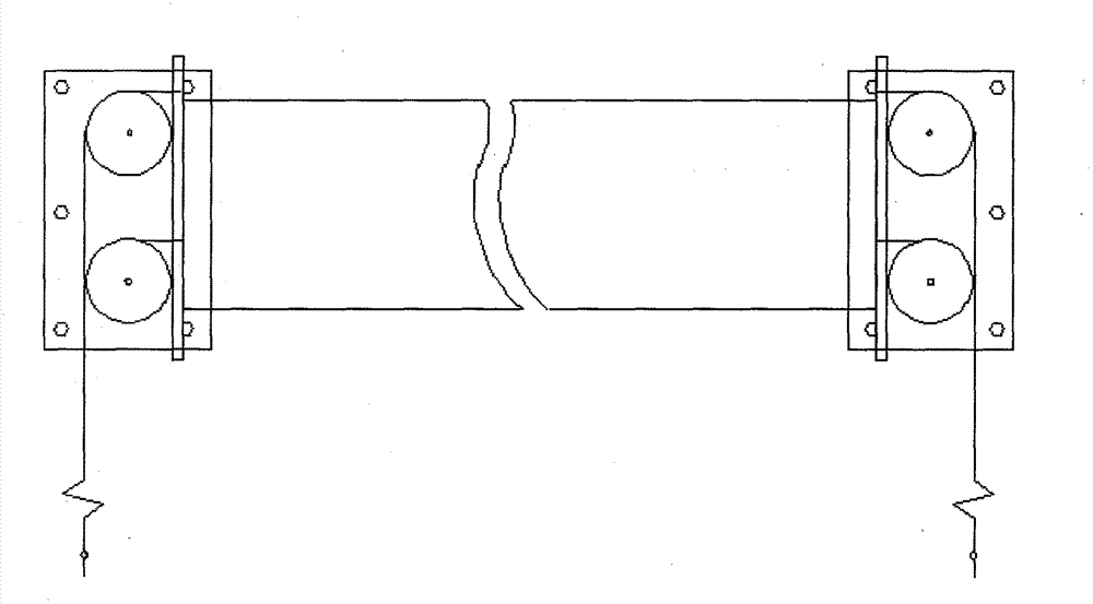 Manufacture method of advertisement banner suspending device