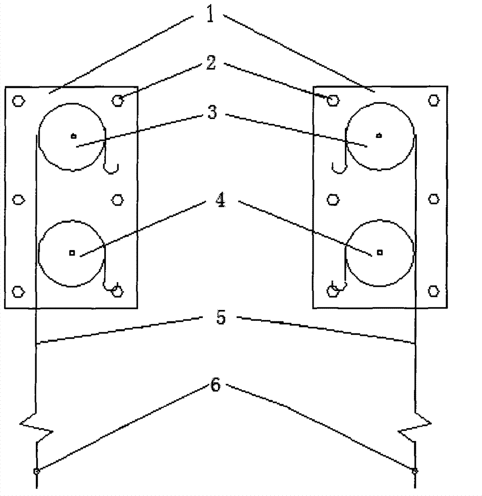 Manufacture method of advertisement banner suspending device