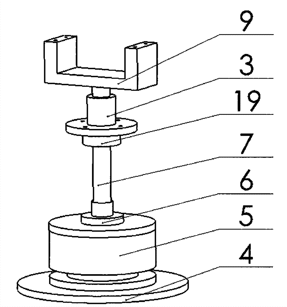 Device for measuring electrostatic adsorption force and desorption time of electrostatic chuck