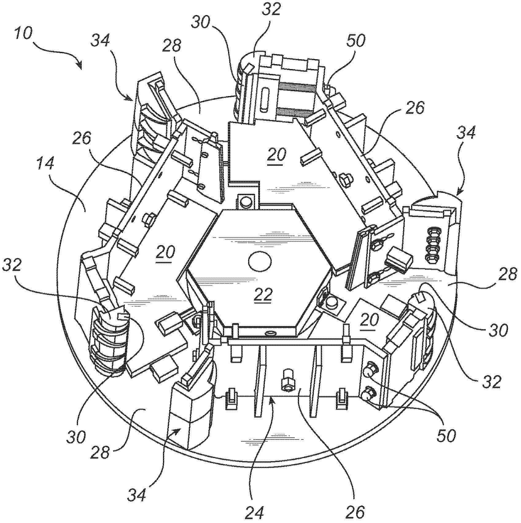 A wear tip holder for a VSI crusher, a kit comprising a wear tip holder, and a method of reducing the wear rate of a wear tip holder