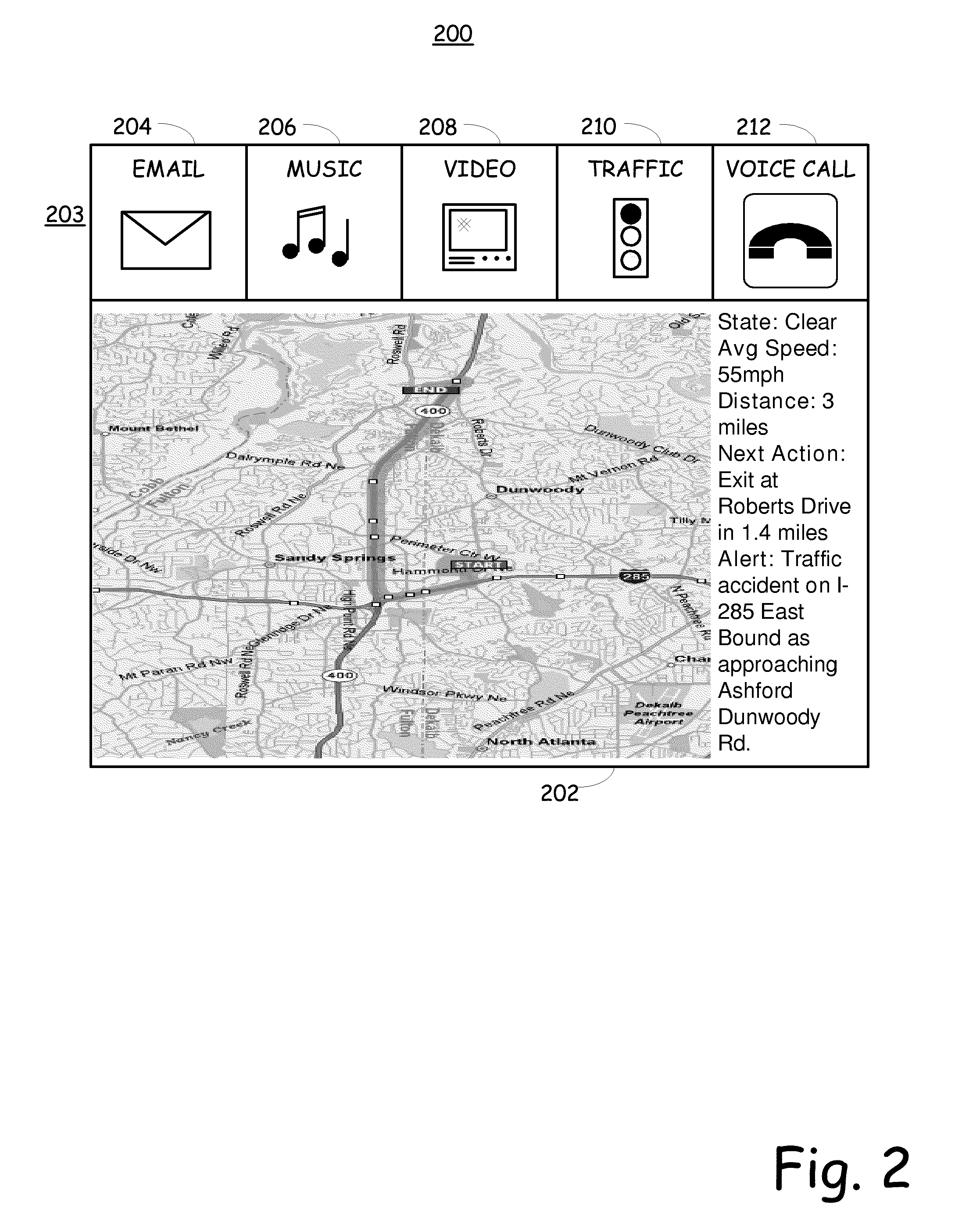 In-vehicle conditional multi-media center