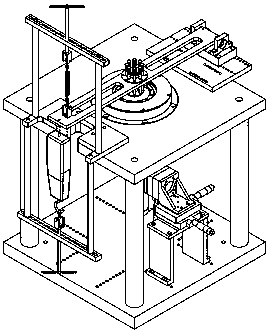 Measuring method of interface sliding length of stepped bearing