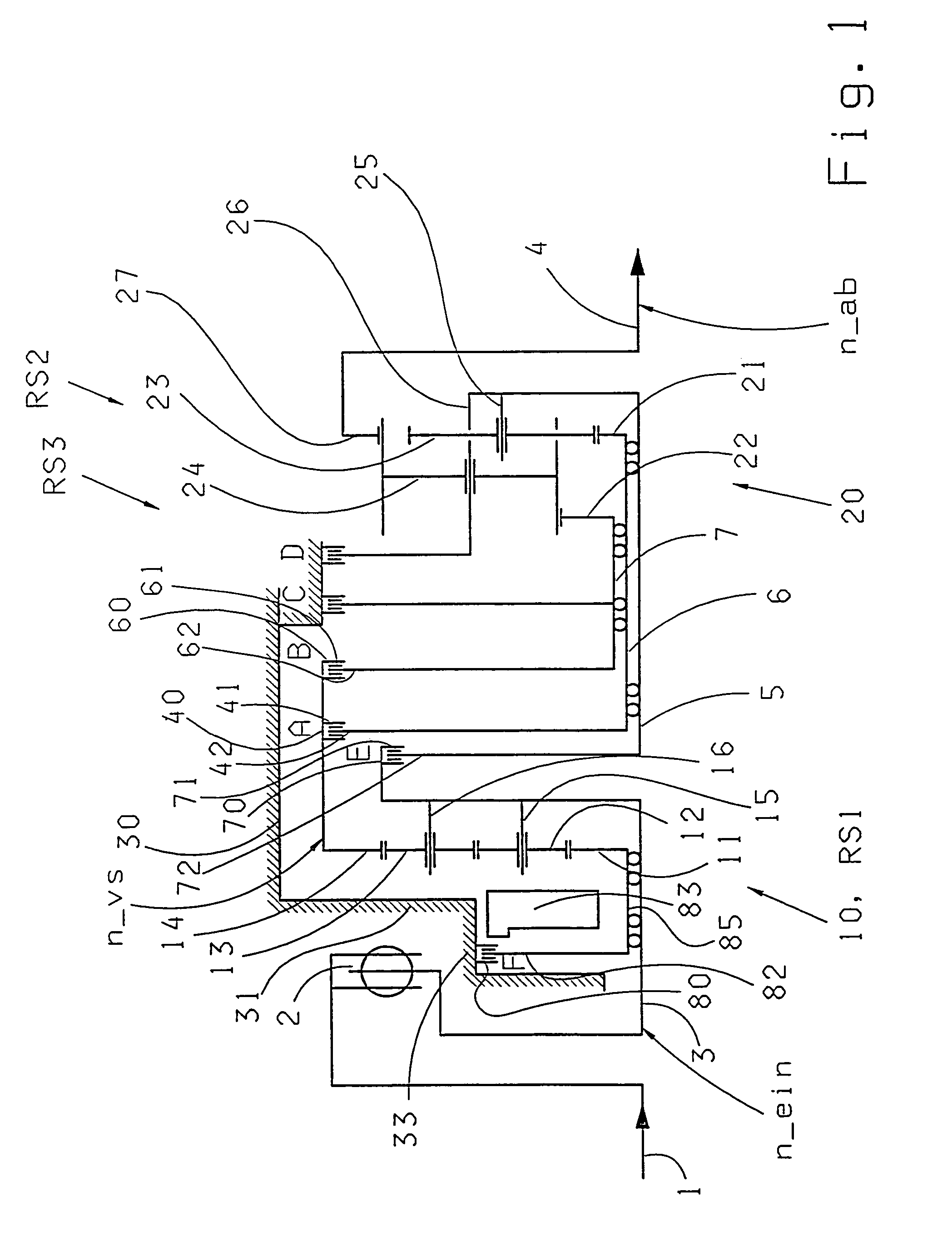 Multi-stage transmission