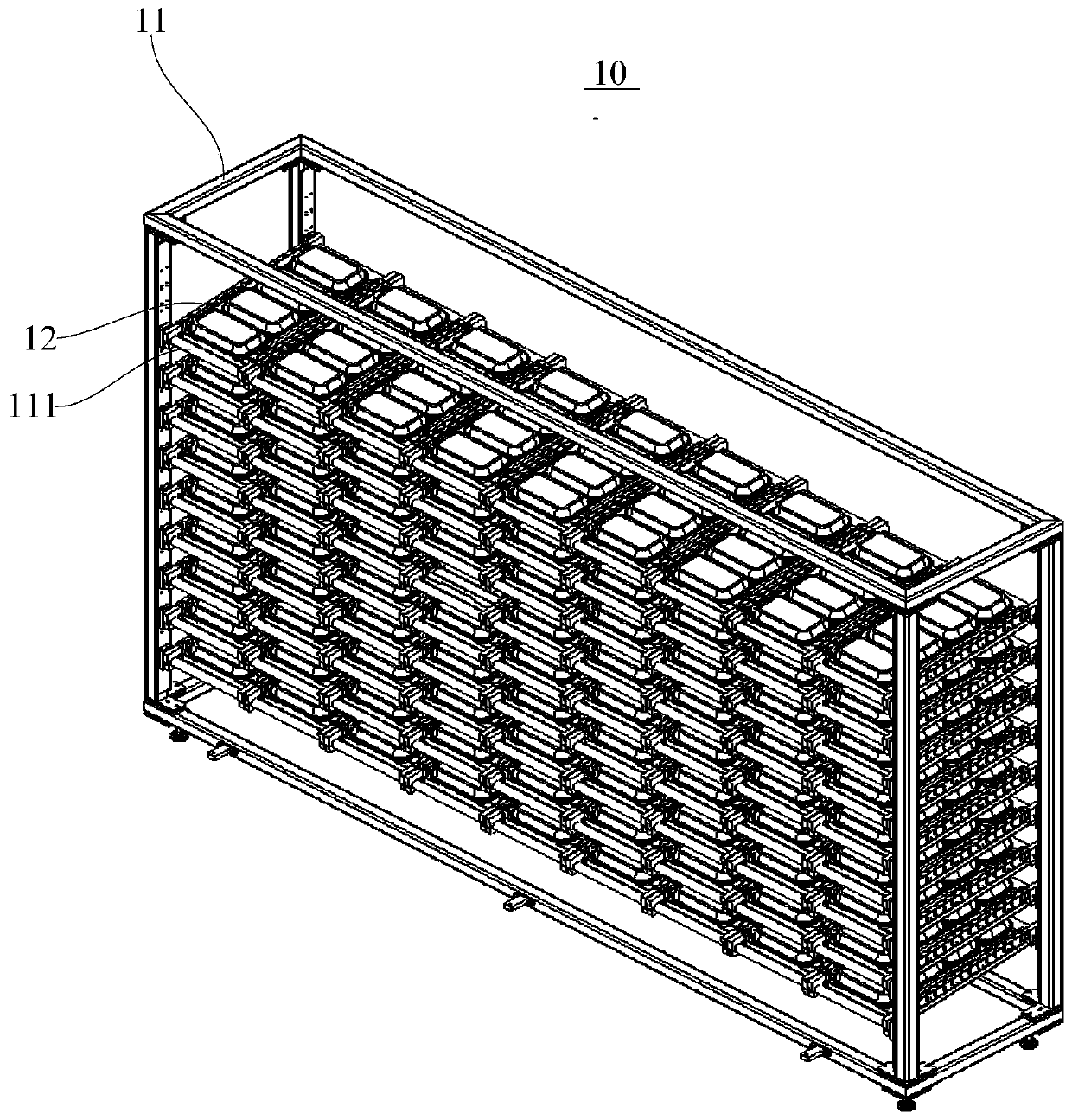 Catering automatic logistics line