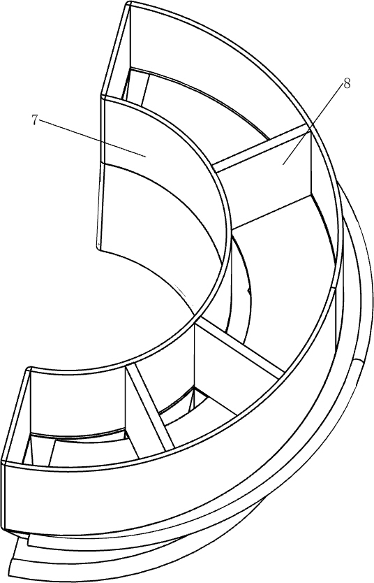 Powder material adding device for concrete production