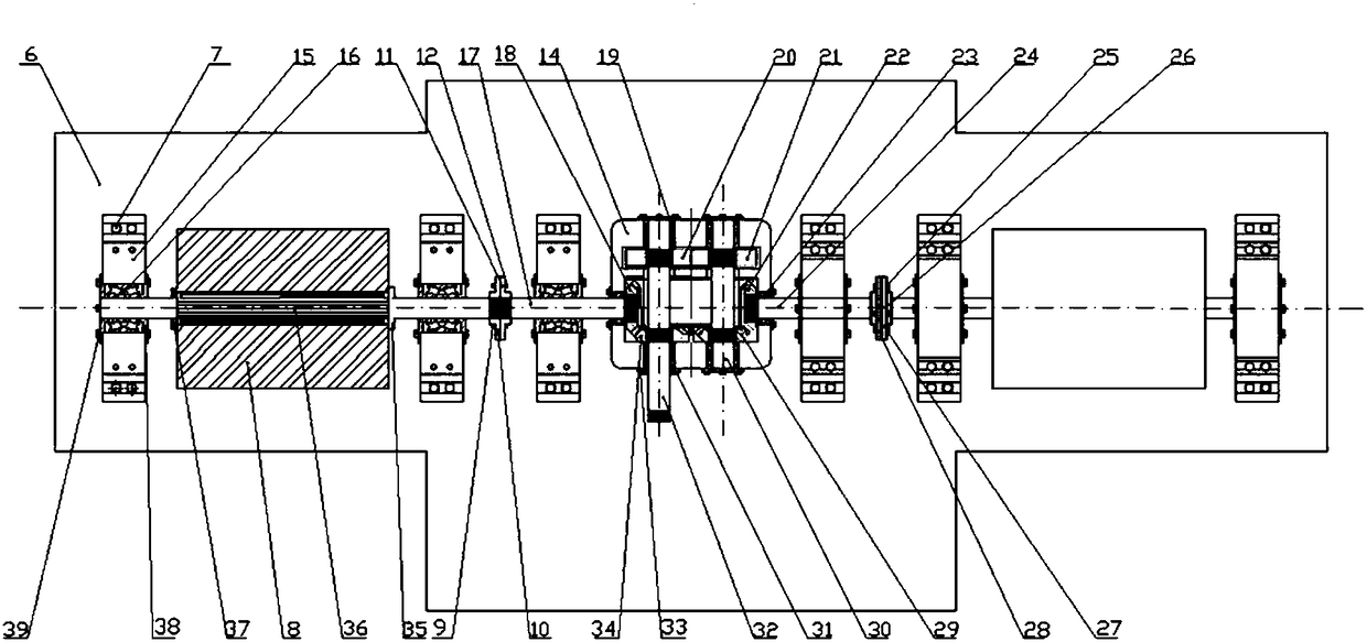 Roller-type multi-road-condition simulated testing stand of electric power assisted steering system