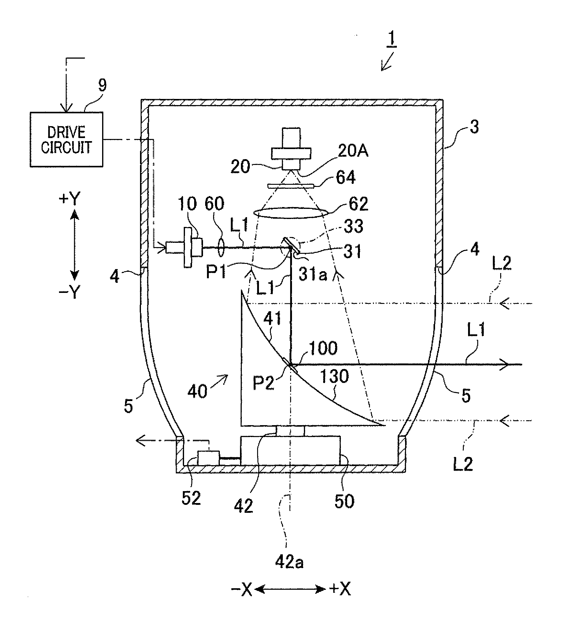 Laser radar for three-dimensional scanning