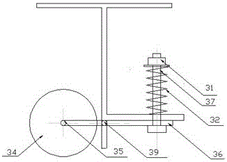 Adaptive bearing and driving device and control method for wheeled vehicle