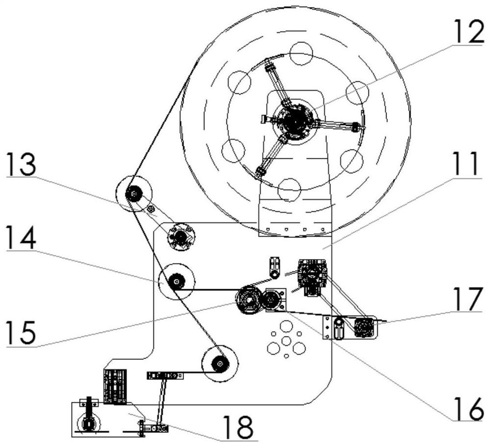 Automatic sealing strip attaching integrated equipment