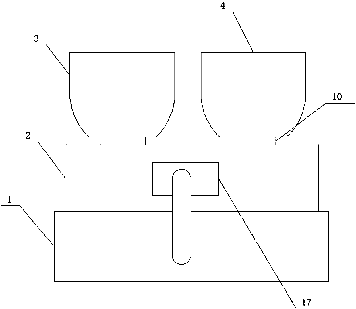 Equipment for producing large-size wood-plastic composite board