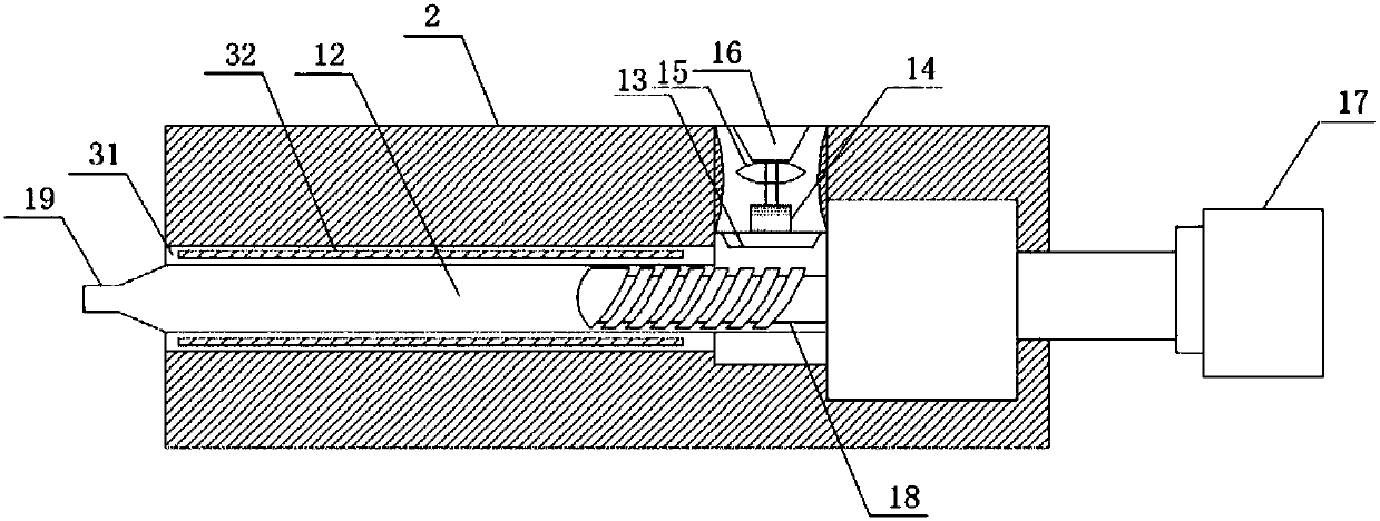 Equipment for producing large-size wood-plastic composite board