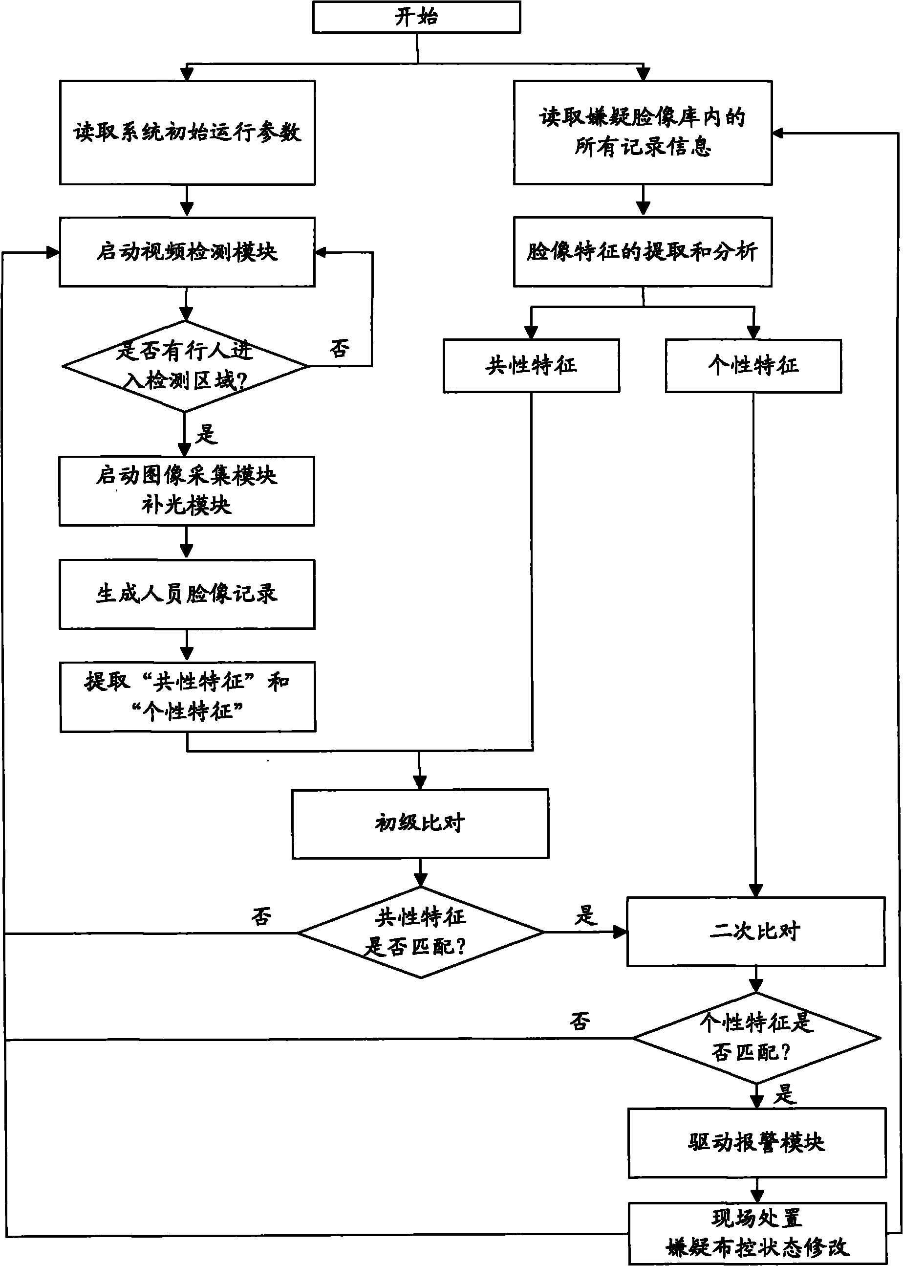 High-resolution human figure automatic recording and comparing system and method in key region