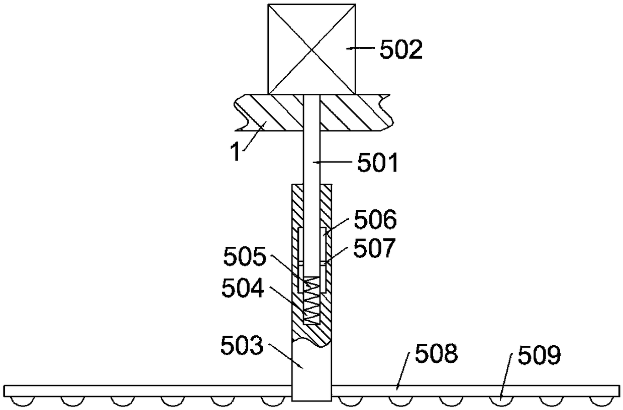 Working method of vibratory screening equipment with intermittent feeding function for granular material