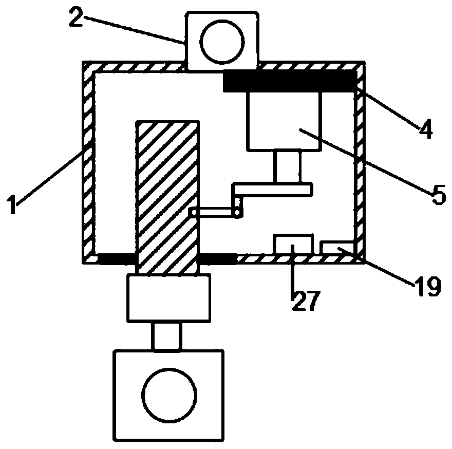 The invention discloses intelligent traffic monitoring equipment capable of rotating by 360 degrees